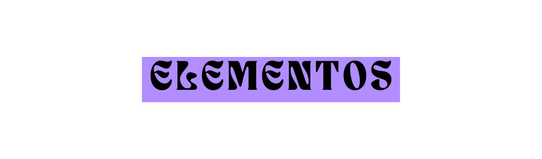ELEMENTOS