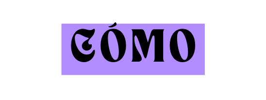 CÓMO