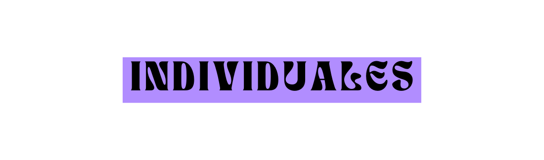 INDIVIDUALES